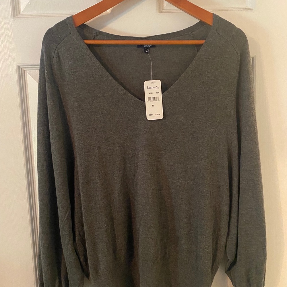 NWT Splendid Cashmere Blend wide sleeve sweater